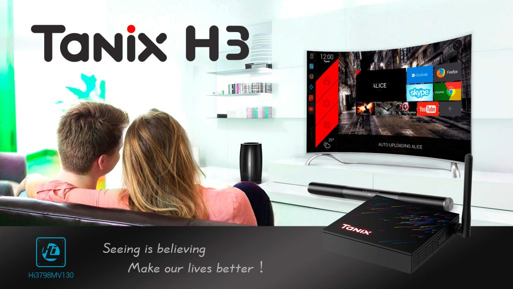 Tanix H3 - Hisilicon Hi3798MV130 - Android TV Box-(1)