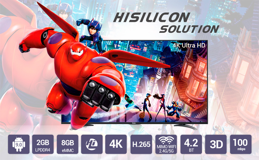 Tanix Hi6S - Hisilicon Hi3798M - TV Box - LPDDR4 32bits - MIMO Dual WiFi
