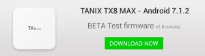 Tanix-Box-TX8-Max-BETA-Test