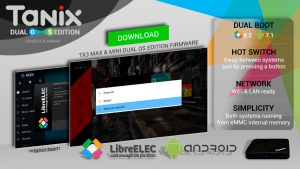 Tanix TX3 Max & Mini LibreELEC + Android Dual Boot Download