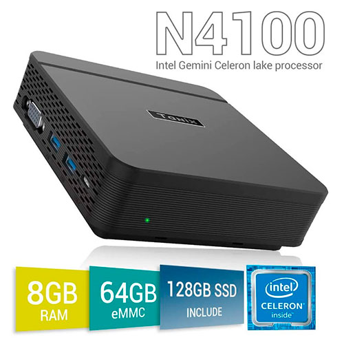 Tanix N4100 - Mini PC - Deluxe Edition - Windows 10 - Intel Gemini Lake