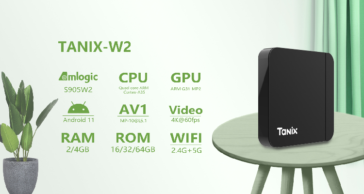 Tanix W2 - Amlogic S905W2 - TV Box - Android 11 - 02