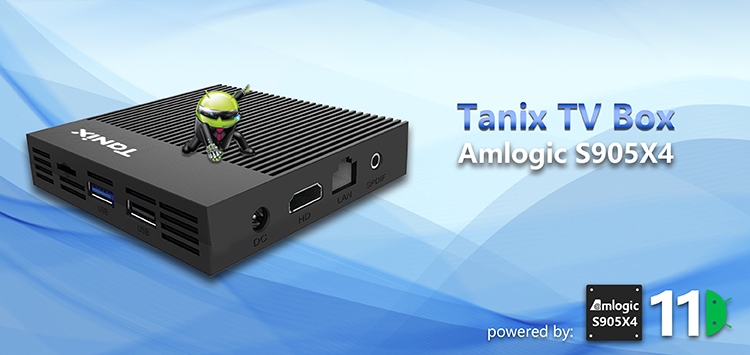 Tanix X4 - Amlogic S905X4 - Android 11 - TV Box - Oranth - Factory - 2